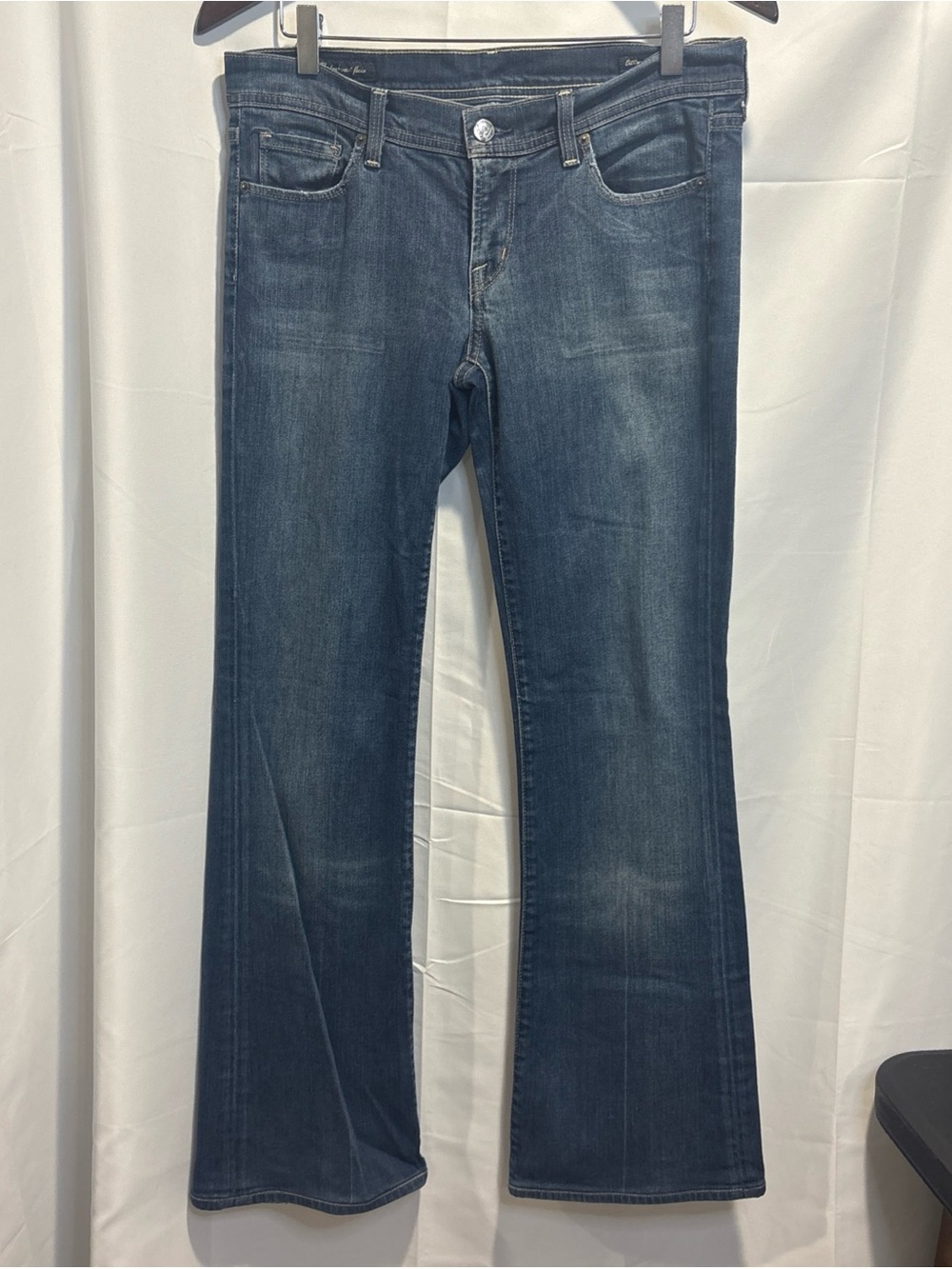 Citizens Of Humanity Women's Dark Blue Flare Jeans